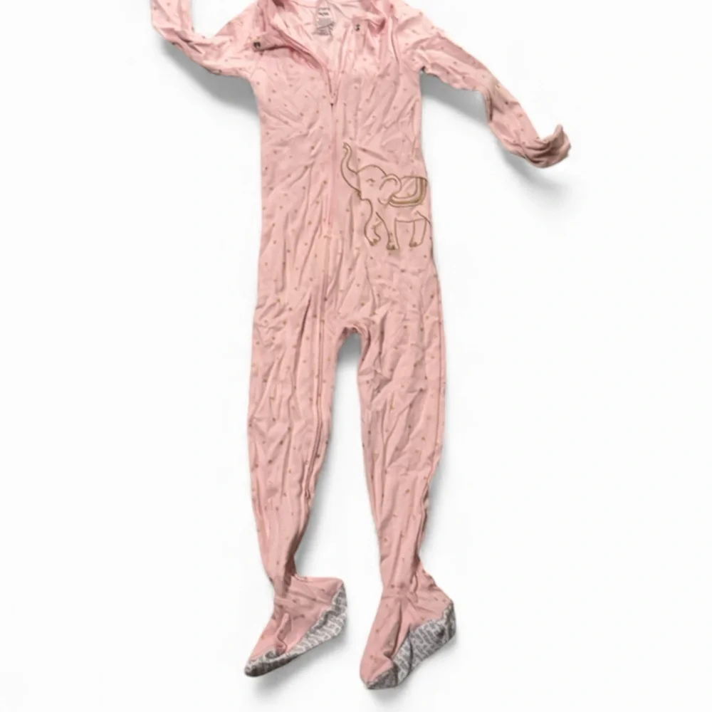 Carters Toddler Elephant  100% Snug Fit Cotton Footie Pajama Size 4T kid onesie